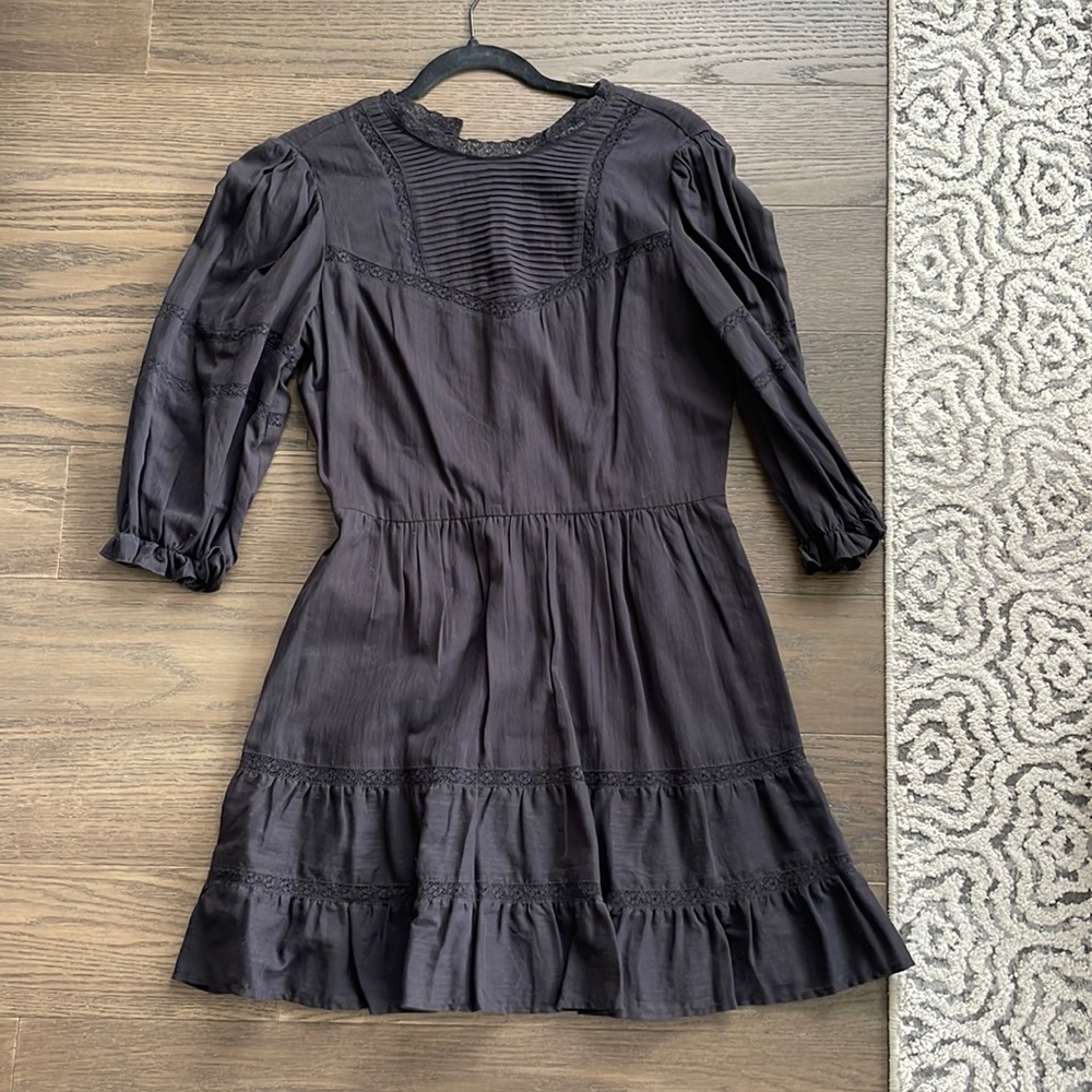 Reformation Black Miley Dress - Size 8